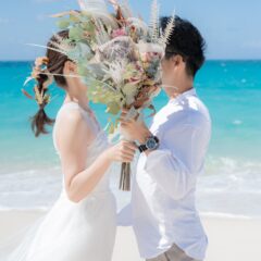 ウエディングブーケのサイズ