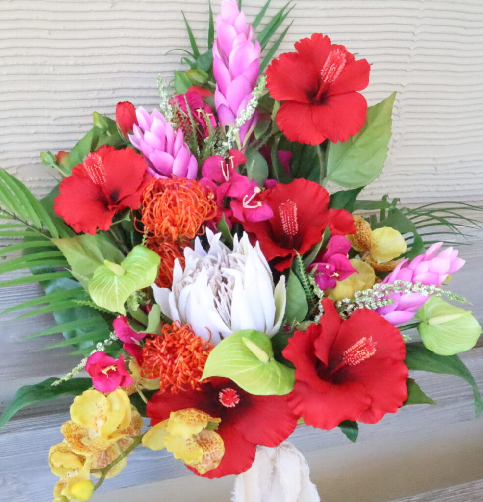 ハイビスカスのブーケ