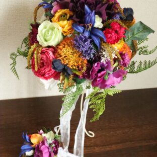 カラフルクラッチブーケ