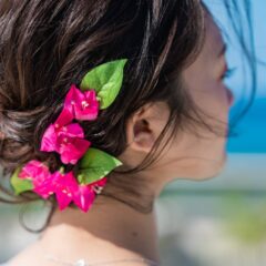 夏のウエディングブーケ