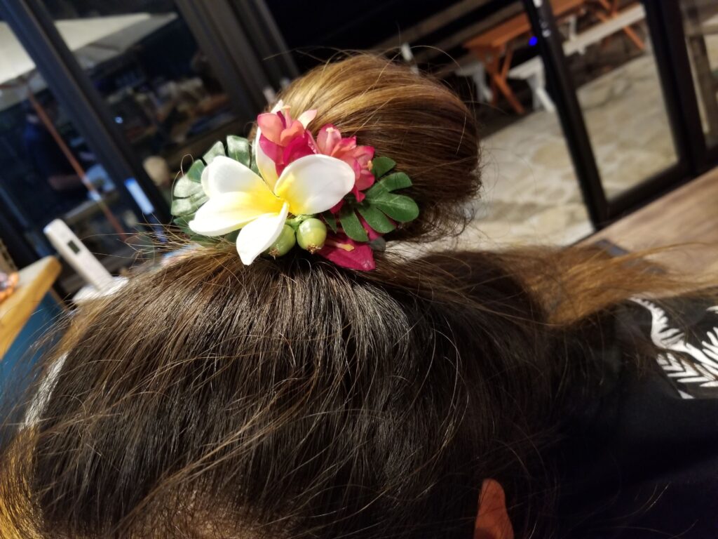 アーティフィシャルフラワーのヘアーゴム