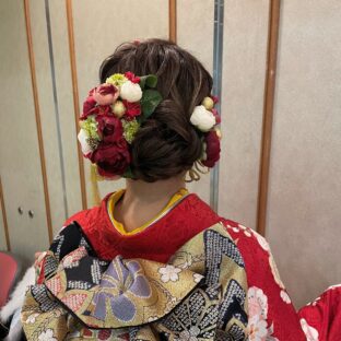 成人式の髪飾り