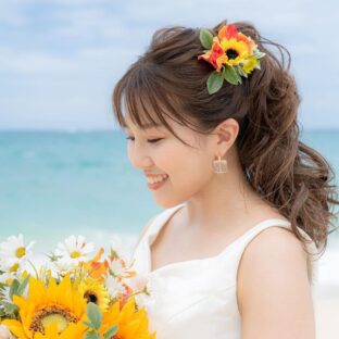 自分に似合うウエディングブーケを探す