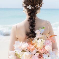 秋の結婚式ブーケ