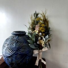 アーティフィシャルフラワーブーケのインテリア