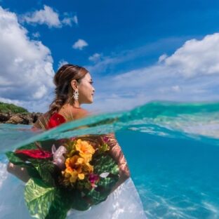 ローケーションフォトで使うウエディングブーケ