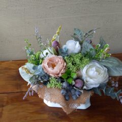 造花のインテリアを気軽に飾る