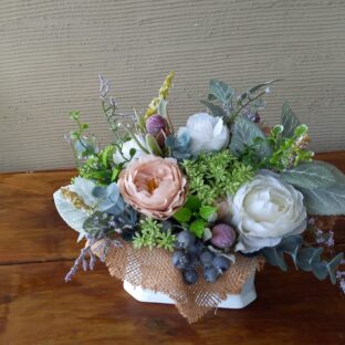 造花のインテリアを気軽に飾る