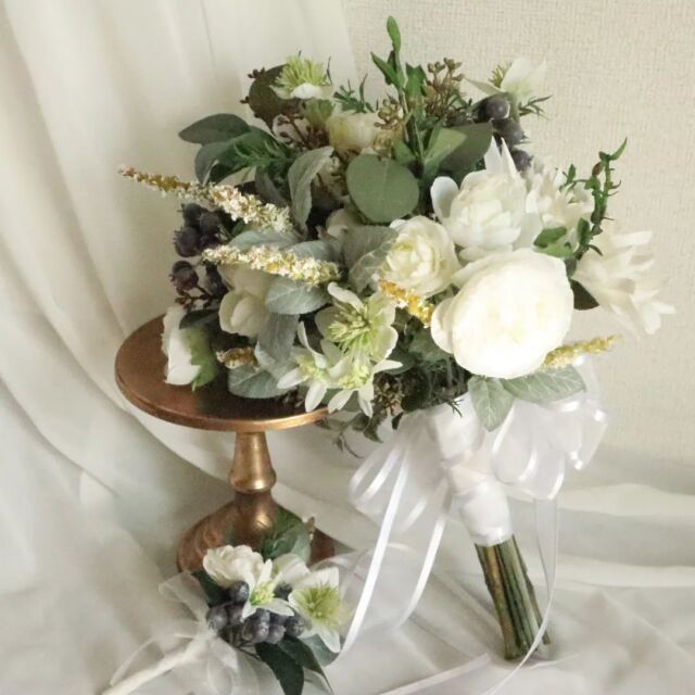 トロピカルブーケ♡南国ブーケ　造花ブーケ トロピカルブーケ♡南国ブーケ 造花ブーケ - メルカリ